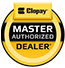 clopay master dealer icon logo